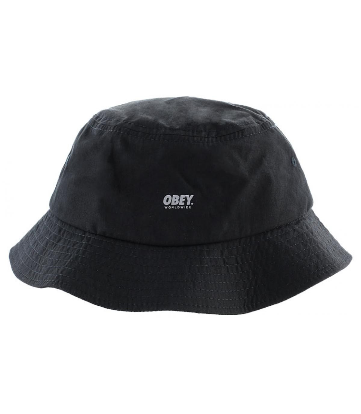 Bob Obey negro Traverse bucket hat black